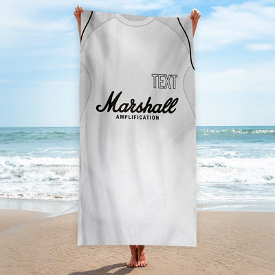 Milton Keynes 2007 Home Shirt - Personalised Lightweight, Microfibre Retro Beach Towel - 150cm x 75cm