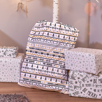Milton Keynes - Xmas Jumper Pattern - Santa Sack