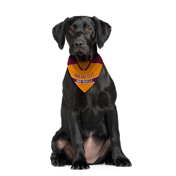 Motherwell 1987 Home Shirt - Personalised Pet Bandana - 4 Sizes