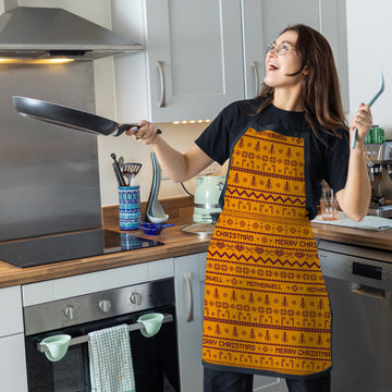Motherwell Xmas Jumper Pattern - Apron