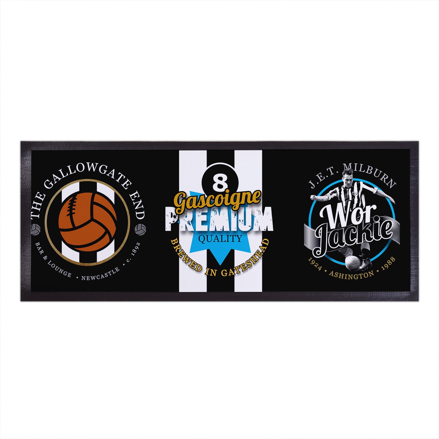 Newcastle - Football Legends - Bar Runner