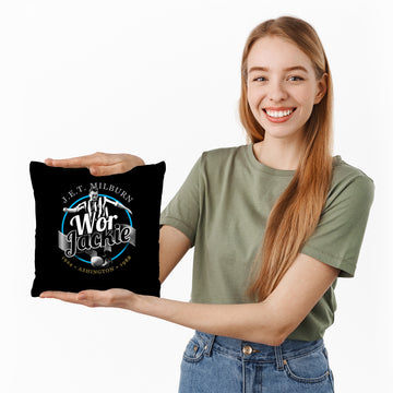 Newcastle Jackie Milburn_PRINT300 10inch Cushion - Cushion - 10