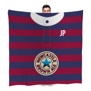 Newcastle - 1996 Away Shirt - Retro Fleece Blanket