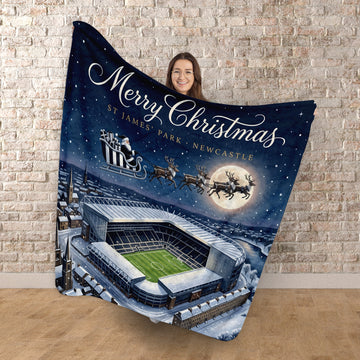Newcastle Christmas Stadium - Luxury Fleece