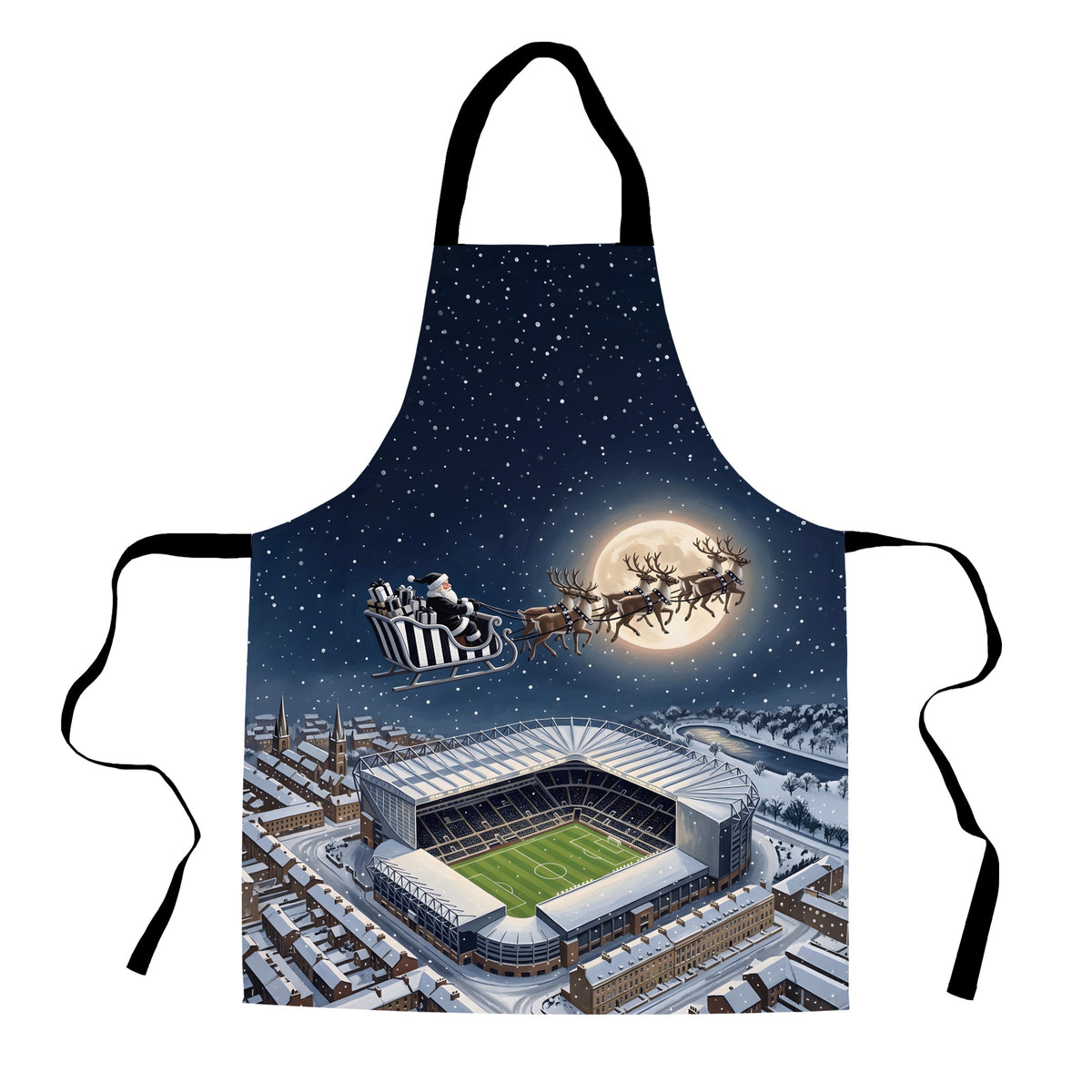 Newcastle Christmas Stadium Apron - white cutout