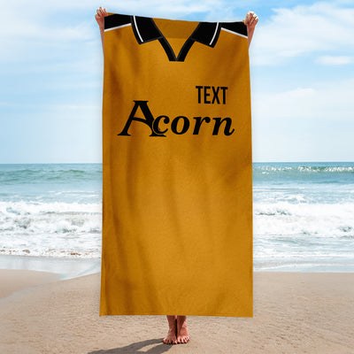 Newport 2004 Home Shirt - Personalised Lightweight, Microfibre Retro Beach Towel - 150cm x 75cm