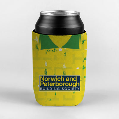Norwich 1994 Home Shirt - Personalised Drink Can Cooler