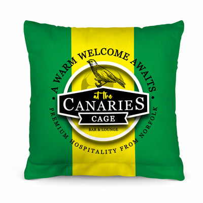 Norwich Canaries - Football Legends - Cushion 10"