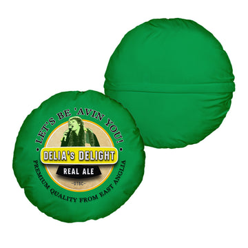 Norwich Delia Smith - Football Legends - Circle Cushion 14