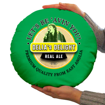 Norwich Delia Smith - Football Legends - Circle Cushion 14
