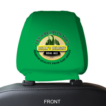 Norwich Delia Smith - Football Legends - Headrest Cover