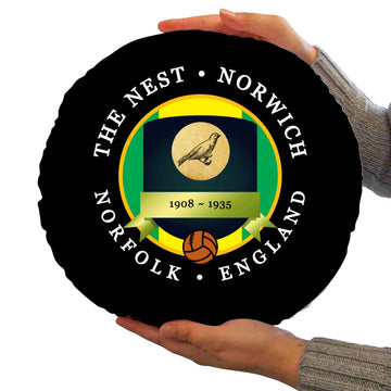 Norwich The Nest - Football Legends - Circle Cushion 14