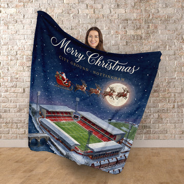 Nottingham Christmas Stadium - Luxury Fleece