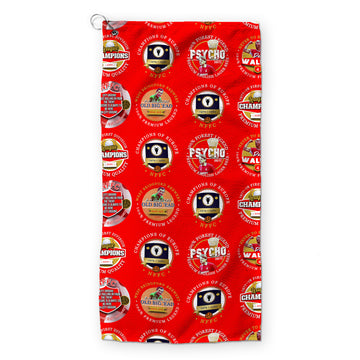 Nottingham - Football Legends - Retro Lightweight, Microfibre Golf Towel