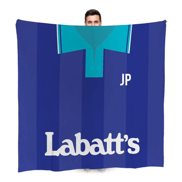 Nottingham - 1993 Away Shirt - Retro Fleece Blanket
