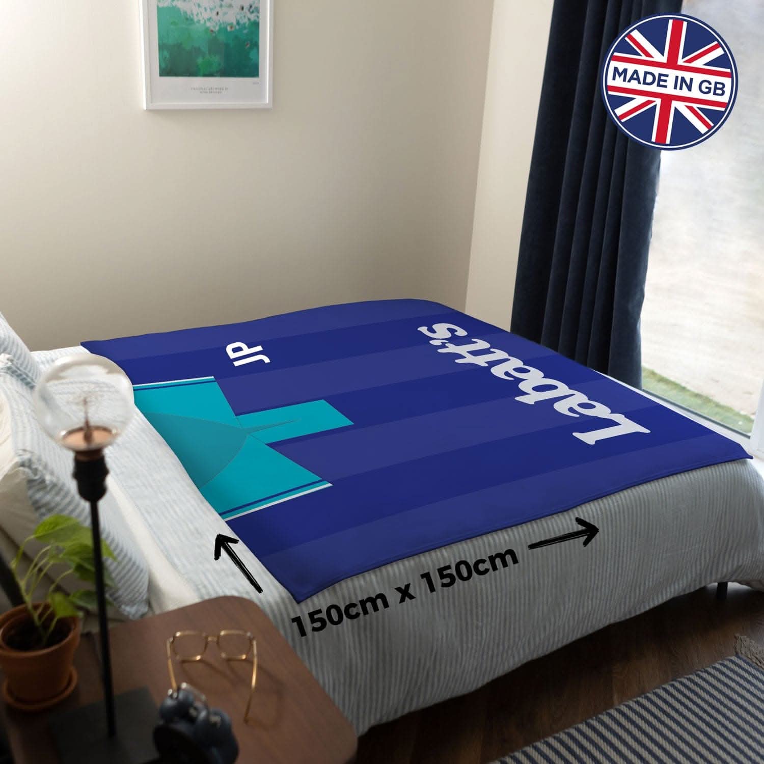 Nottingham Forest - 1993 Away Shirt - Retro Fleece Blanket