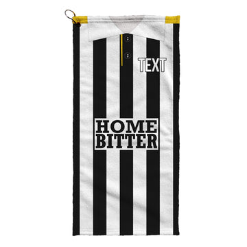 Notts C - 1990 Home Shirt - Retro Lightweight, Microfibre Golf Towel