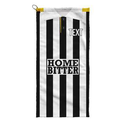 Notts C - 1990 Home Shirt - Retro Lightweight, Microfibre Golf Towel