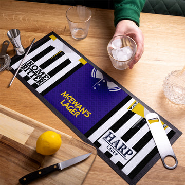 Notts C Retro Football Shirts - Personalised Bar Runner