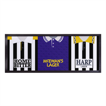 Notts C Retro Football Shirts - Personalised Bar Runner