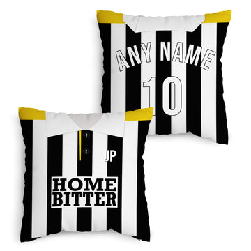 Notts C - 1990 Home - Personalised Shirt Cushion - 18"
