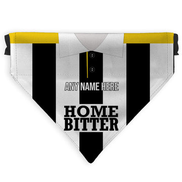 Notts C 1990 Home Shirt - Personalised Pet Bandana - 4 Sizes
