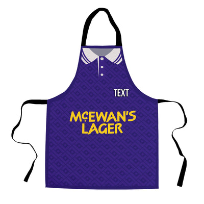 Notts C - 1991 Away Shirt - Personalised Retro Football Adults Apron