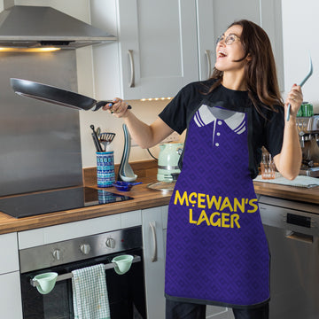 Notts C - 1991 Away Shirt - Personalised Retro Football Adults Apron