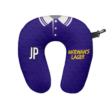 Notts C - 1991 Away - Personalised Retro Shirt Travel Pillow