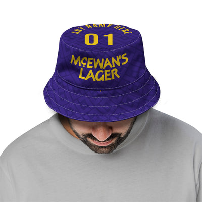 Notts C 1991 Away - Retro Bucket Hat - Personalised