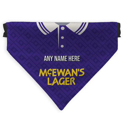 Notts C 1991 Away Shirt - Personalised Pet Bandana - 4 Sizes