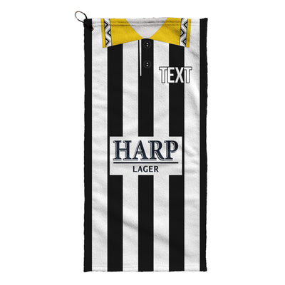 Notts C - 1994 Home Shirt - Retro Lightweight, Microfibre Golf Towel
