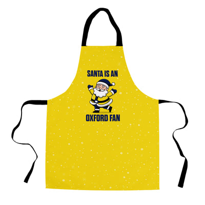 Santa is an Oxford Fan - Apron