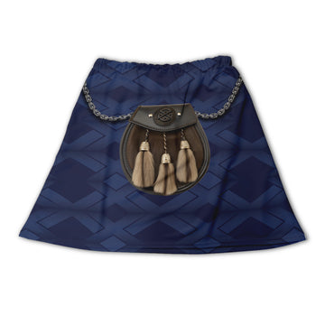 Scotland Kit Tartan (Exposed Behind) - Novelty Kilt