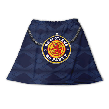 Scotland Kit Tartan, Scottish World Cup Badge - Novelty Kilt