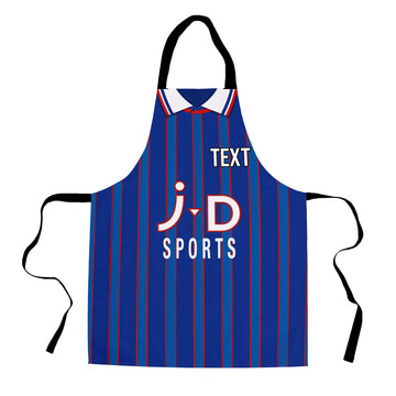 Oldham - 1993 Home Shirt - Personalised Retro Football Adults Apron