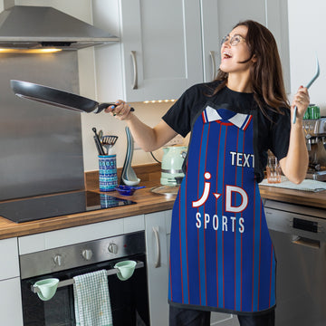 Oldham - 1993 Home Shirt - Personalised Retro Football Adults Apron