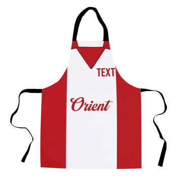 Orient - 1977 Home Shirt - Personalised Retro Football Adults Apron
