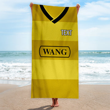 Oxford 1985 Home Shirt - Personalised Lightweight, Microfibre Retro Beach Towel - 150cm x 75cm