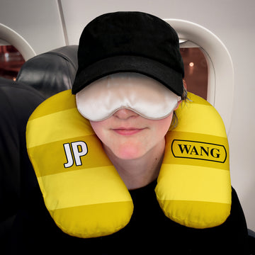 Oxford - 1985 Home - Personalised Retro Shirt Travel Pillow