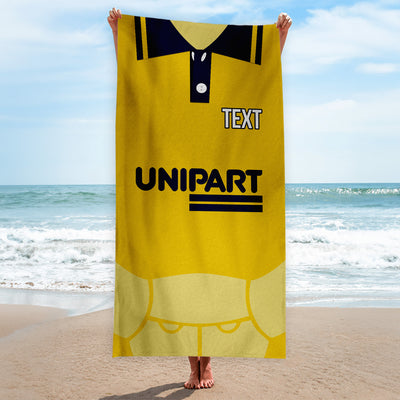Oxford 1995 Home Shirt - Personalised Lightweight, Microfibre Retro Beach Towel - 150cm x 75cm