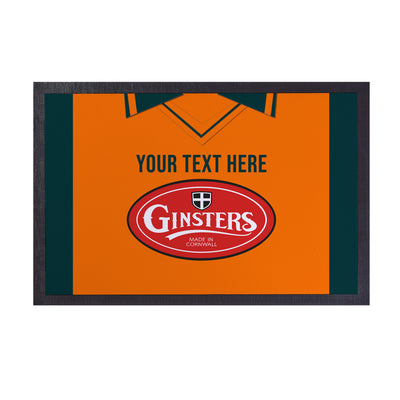 Plymouth 2004 Away Shirt - Personalised Retro Door Mat - 60cm x 40cm