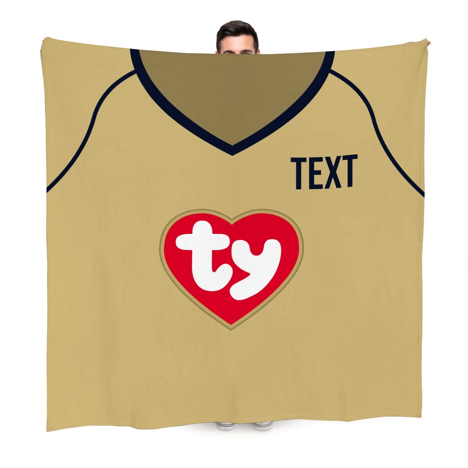 Portsmouth 2002 Away Shirt - Personalised Retro Fleece Blanket 150cm X 150cm