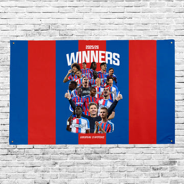 Crystal Palace - Winners 2026 - Flag - 4 Sizes!