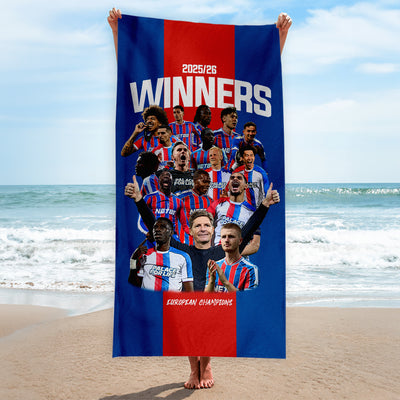 Crystal Palace - Winners 2026 - Beach Towel