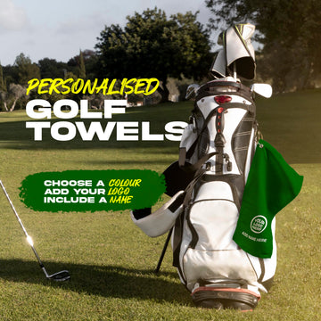 Personalised Golf Towel - Logo/Colour/Name