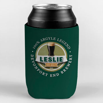 Plymouth Leslie - Football Legends - Can Cooler