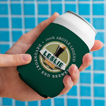 Plymouth Leslie - Football Legends - Can Cooler