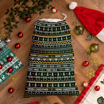 Port Vale - Xmas Jumper Pattern - Santa Sack