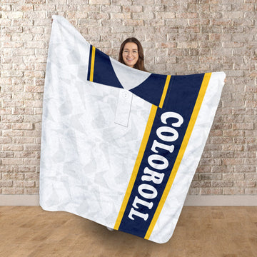 Preston  - 1994 Home Shirt - Personalised Retro Fleece Blanket